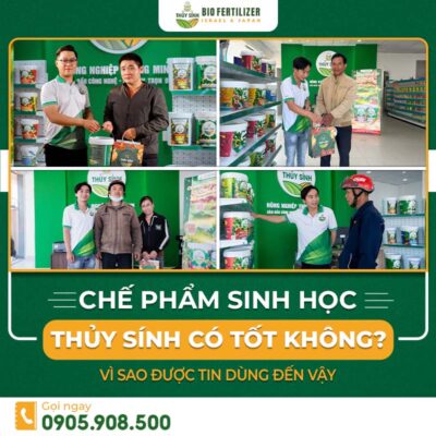 chế phẩm sinh học thủy sính có tốt không