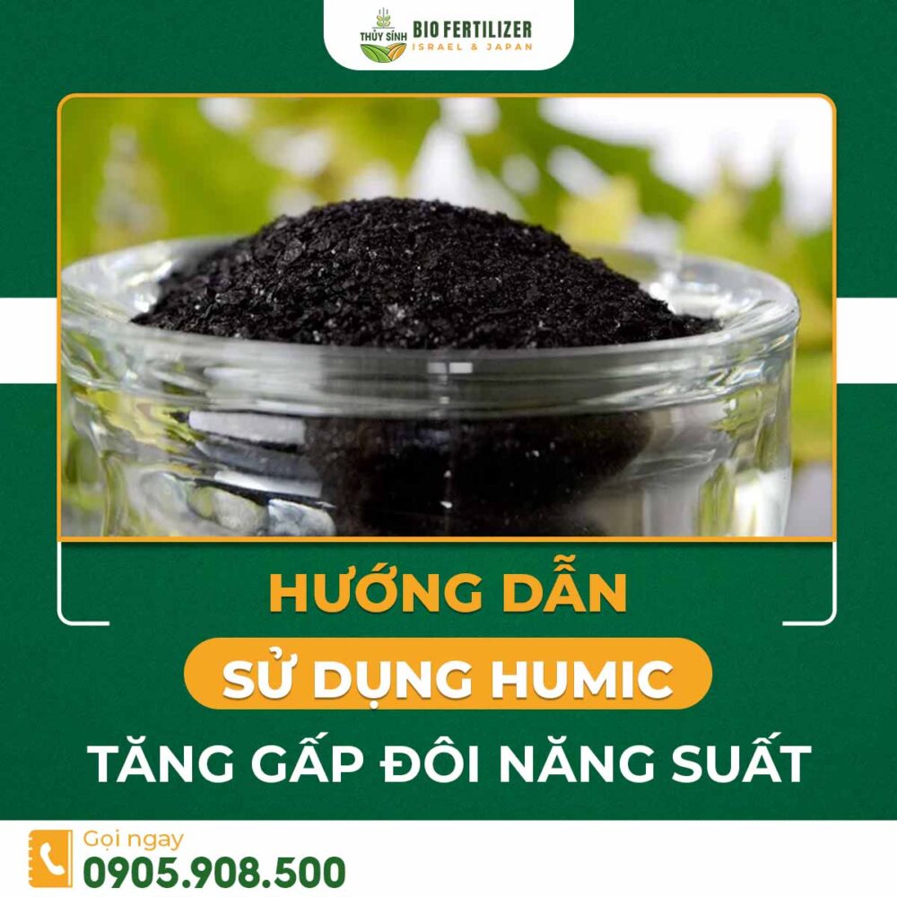 Hướng dẫn sử dụng humic