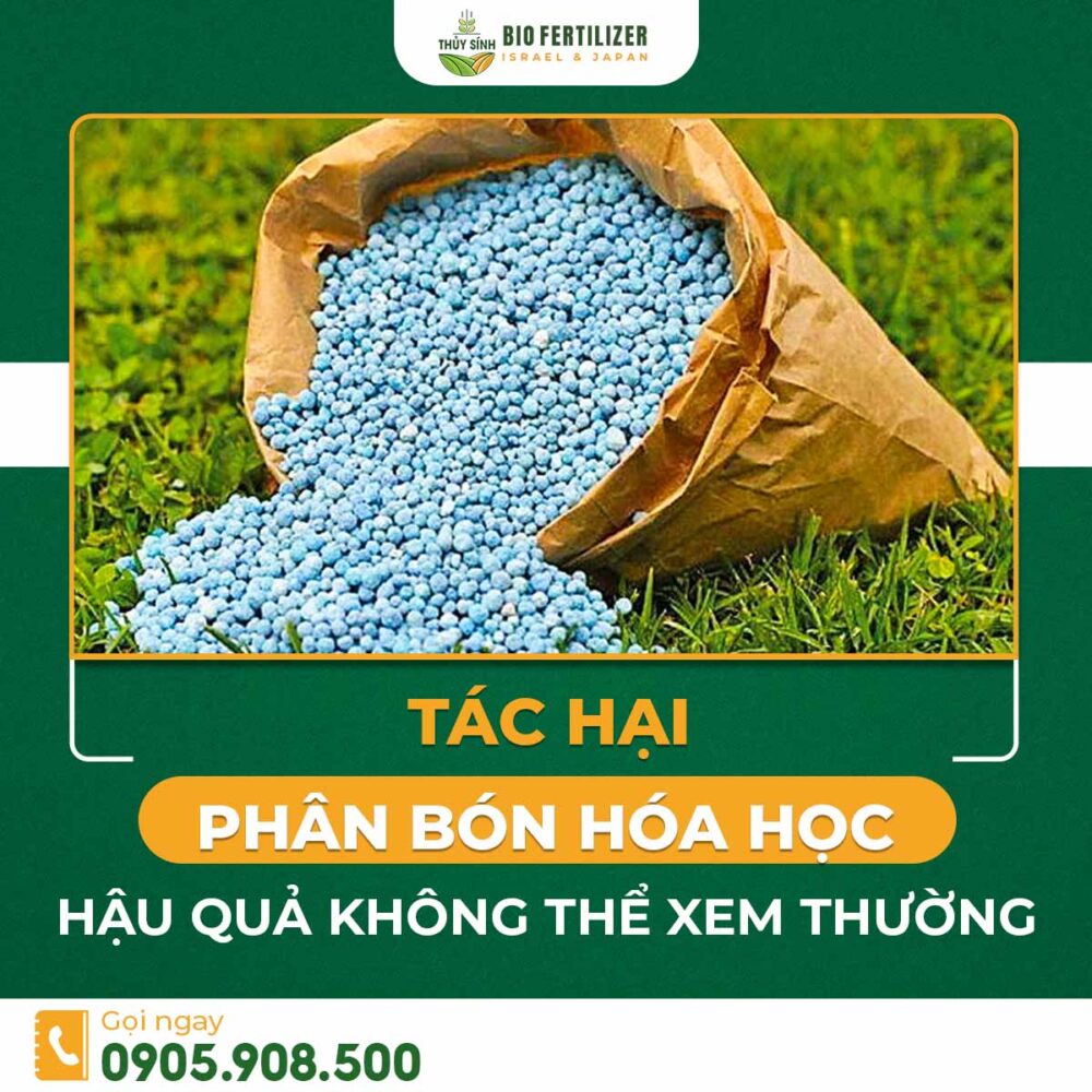 tác hại của phân bón hóa học